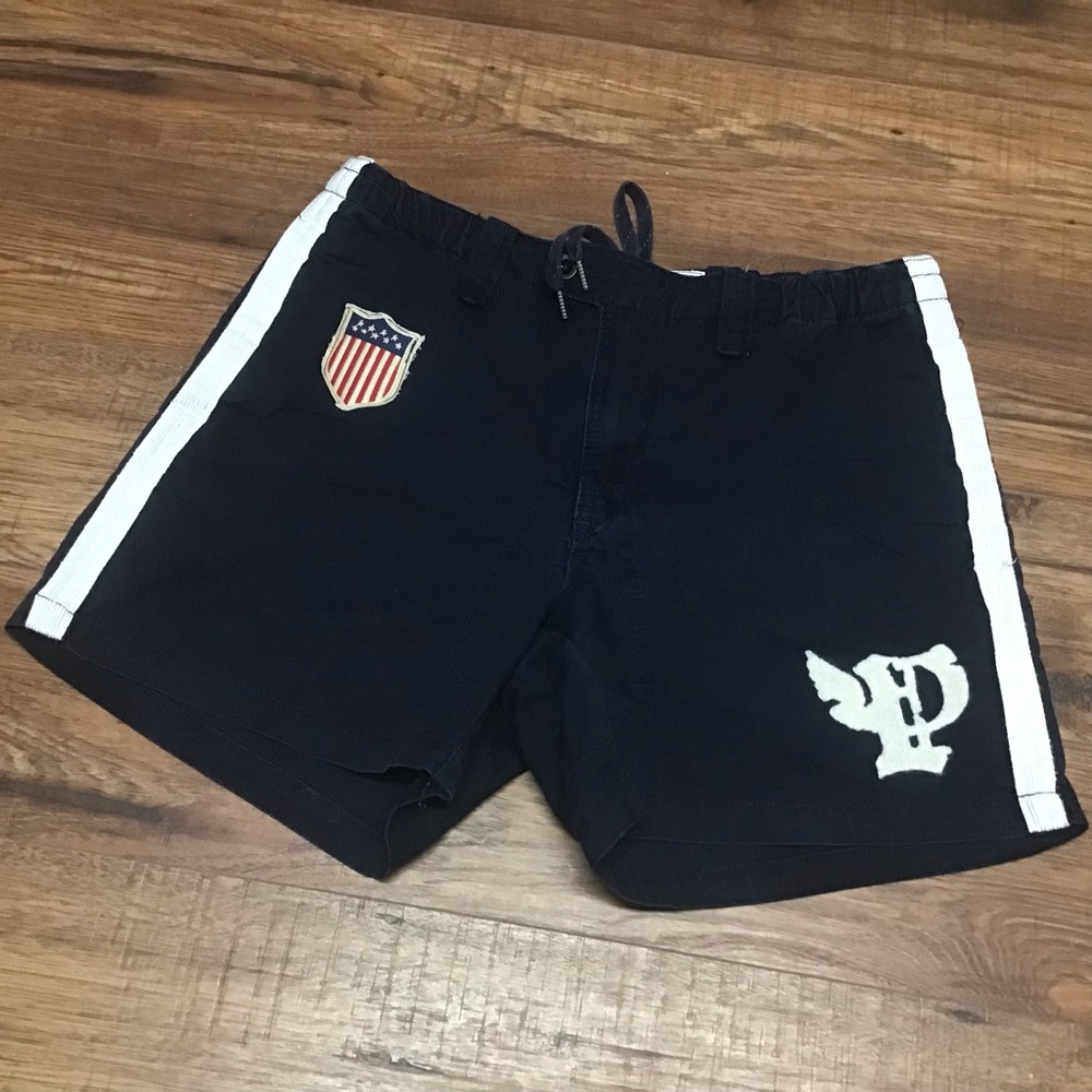 EUC POLO Ralph Lauren kswiss Pwing shorts sz M
